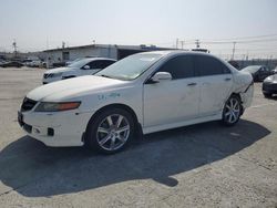 Salvage cars for sale from Copart Sun Valley, CA: 2006 Acura TSX