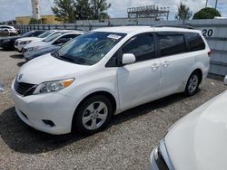 Toyota salvage cars for sale: 2014 Toyota Sienna LE