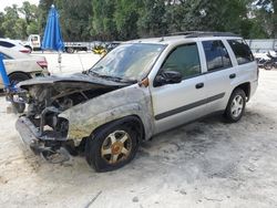 Salvage cars for sale at Ocala, FL auction: 2005 Chevrolet Trailblazer LS
