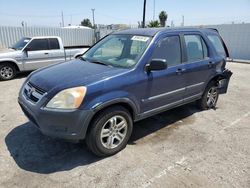 Salvage cars for sale from Copart Van Nuys, CA: 2002 Honda CR-V LX