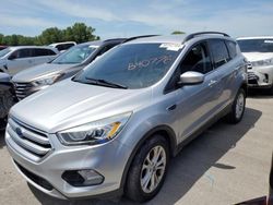 Salvage cars for sale at Kansas City, KS auction: 2017 Ford Escape SE