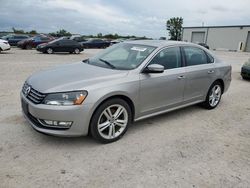 Salvage cars for sale from Copart Kansas City, KS: 2013 Volkswagen Passat SE