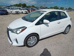 Toyota Yaris l salvage cars for sale: 2017 Toyota Yaris L