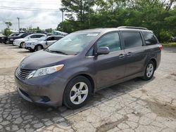 Toyota Sienna LE salvage cars for sale: 2016 Toyota Sienna LE