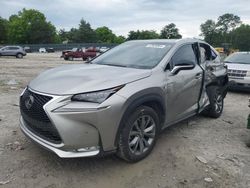 Salvage cars for sale at Madisonville, TN auction: 2016 Lexus NX 200T Base