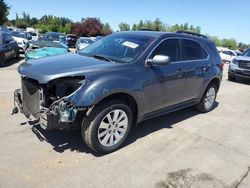 Salvage cars for sale from Copart Woodburn, OR: 2011 Chevrolet Equinox LT