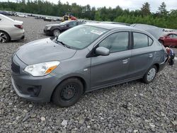 Salvage cars for sale from Copart Windham, ME: 2020 Mitsubishi Mirage G4 ES