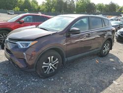 Toyota rav4 le salvage cars for sale: 2018 Toyota Rav4 LE