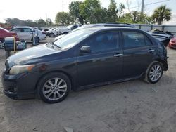 Salvage cars for sale at Riverview, FL auction: 2010 Toyota Corolla Base