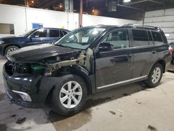 Toyota Highlander salvage cars for sale: 2013 Toyota Highlander Base