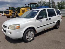 Chevrolet Uplander ls salvage cars for sale: 2007 Chevrolet Uplander LS