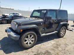 Jeep Wrangler Sahara salvage cars for sale: 2016 Jeep Wrangler Sahara