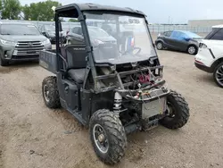 Salvage motorcycles for sale at Greenwood, NE auction: 2015 Polaris Ranger 570 EPS