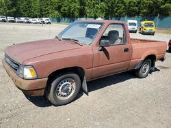 Salvage cars for sale at Graham, WA auction: 1989 Toyota Pickup 1/2 TON Short Wheelbase