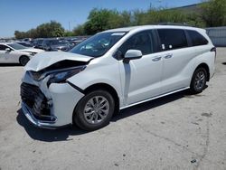 Toyota salvage cars for sale: 2024 Toyota Sienna XLE