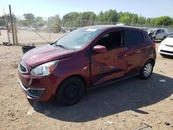 Vehiculos salvage en venta de Copart Chalfont, PA: 2017 Mitsubishi Mirage ES