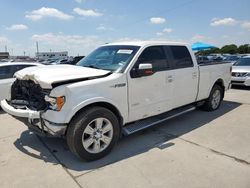 Salvage trucks for sale at Grand Prairie, TX auction: 2012 Ford F150 Supercrew