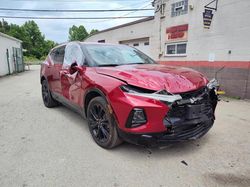 Chevrolet Blazer salvage cars for sale: 2021 Chevrolet Blazer RS