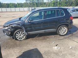 Salvage cars for sale at Harleyville, SC auction: 2012 Volkswagen Tiguan S