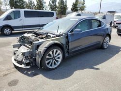 Salvage cars for sale from Copart Rancho Cucamonga, CA: 2020 Tesla Model 3