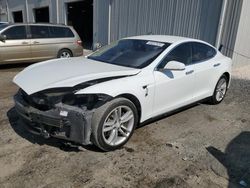Vehiculos salvage en venta de Copart Jacksonville, FL: 2014 Tesla Model S