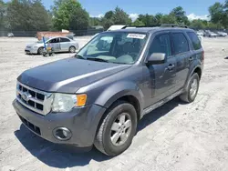 Salvage cars for sale at Madisonville, TN auction: 2010 Ford Escape XLT