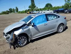 Toyota salvage cars for sale: 2022 Toyota Corolla LE