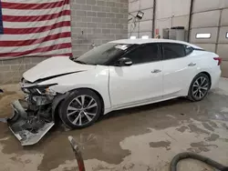 Nissan salvage cars for sale: 2017 Nissan Maxima 3.5S