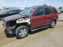 Salvage cars for sale at San Diego, CA auction: 2003 Honda CR-V EX