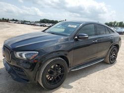Salvage cars for sale at Houston, TX auction: 2021 Mercedes-Benz GLE Coupe AMG 53 4matic
