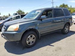 Vehiculos salvage en venta de Copart San Martin, CA: 2004 Honda Pilot EXL