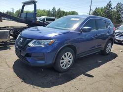 Salvage cars for sale at Denver, CO auction: 2017 Nissan Rogue S