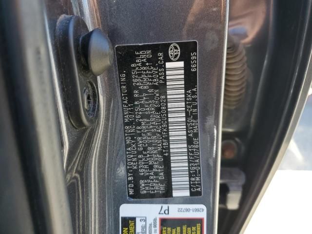 2012 Toyota Camry Base