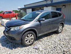 Salvage cars for sale at Wayland, MI auction: 2012 Honda CR-V EX