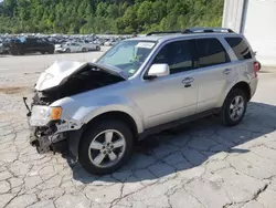 2012 Ford Escape Limited en venta en Hurricane, WV