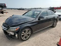 Salvage cars for sale at Houston, TX auction: 2020 Mercedes-Benz C300