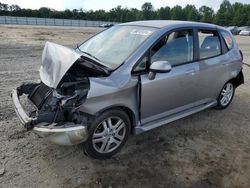 Honda FIT Sport salvage cars for sale: 2008 Honda FIT Sport