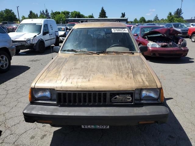 1985 Toyota Tercel SR5