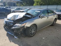 Salvage cars for sale at Savannah, GA auction: 2017 Lexus ES 350