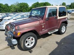 Jeep Wrangler / tj Sahara salvage cars for sale: 2001 Jeep Wrangler / TJ Sahara