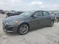 Flood-damaged cars for sale at auction: 2020 Ford Fusion SEL