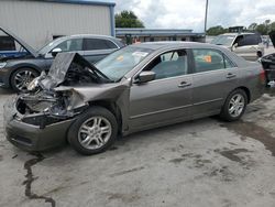 Salvage cars for sale at Orlando, FL auction: 2007 Honda Accord EX