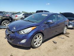 Salvage cars for sale at Elgin, IL auction: 2013 Hyundai Elantra GLS