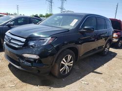 Salvage cars for sale from Copart Elgin, IL: 2016 Honda Pilot EXL