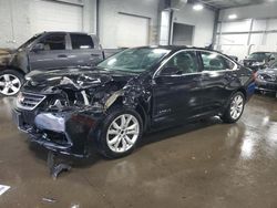 Chevrolet Impala LT salvage cars for sale: 2018 Chevrolet Impala LT