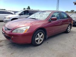 Salvage cars for sale at Hayward, CA auction: 2004 Honda Accord EX