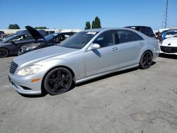 Salvage cars for sale at Hayward, CA auction: 2007 Mercedes-Benz S 550