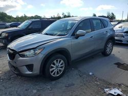 Salvage cars for sale at Duryea, PA auction: 2014 Mazda CX-5 Sport