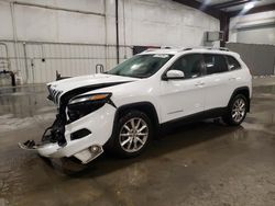 Salvage cars for sale at Avon, MN auction: 2014 Jeep Cherokee Limited