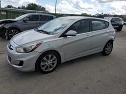 Salvage cars for sale at Orlando, FL auction: 2013 Hyundai Accent GLS